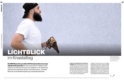 Reportage Sport im Gefängnis Freier Autor Mediendienstleister Patrick Plewe