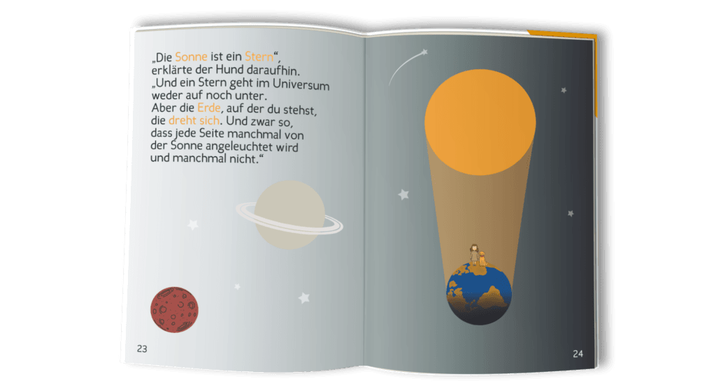 Blick ins Kinderbuch "Die Sonne scheint immer" von Patrick Plewe